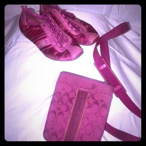 Coach Authentic - tennis shoes and cross body